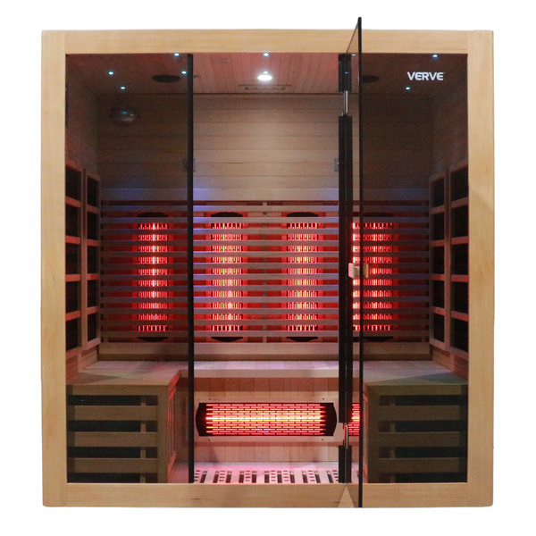 VERVE Vitality 4 Person Full Spectrum Infrared Sauna