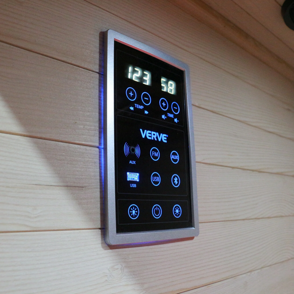 VERVE Vitality 3 Person Full Spectrum Infrared Sauna - Pre Order ETA Mid June