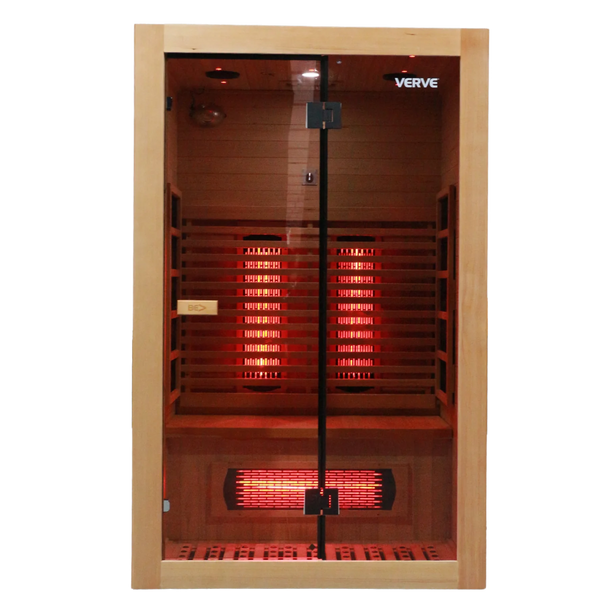 VERVE Vitality 2 Person Full Spectrum Infrared Sauna - Pre Order ETA Mid June