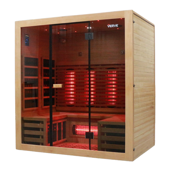 VERVE Vitality 4 Person Full Spectrum Infrared Sauna