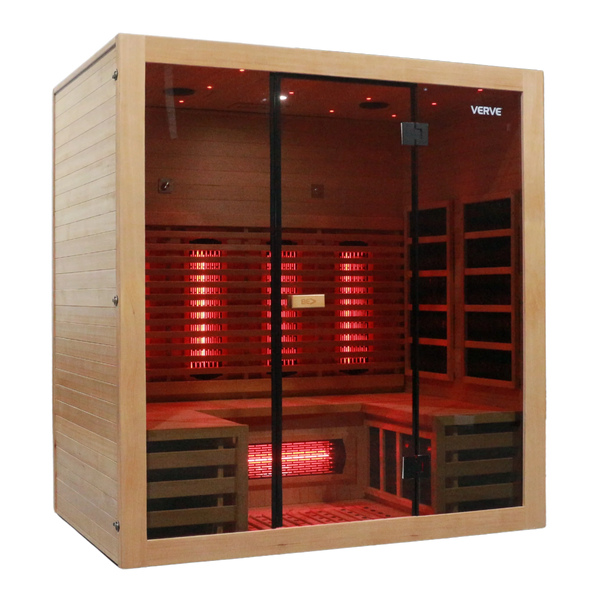 VERVE Vitality 4 Person Full Spectrum Infrared Sauna