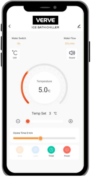 VERVE Thrive Ice Bath with 1HP Chiller