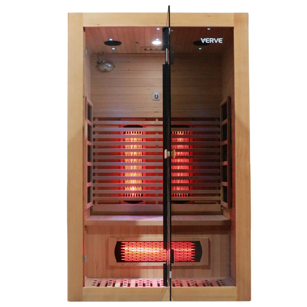 VERVE Vitality 2 Person Full Spectrum Infrared Sauna - Pre Order ETA Mid June