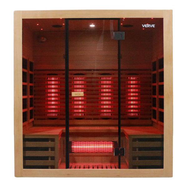 VERVE Vitality 4 Person Full Spectrum Infrared Sauna