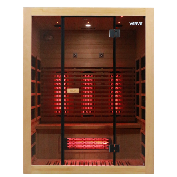 VERVE Vitality 3 Person Full Spectrum Infrared Sauna