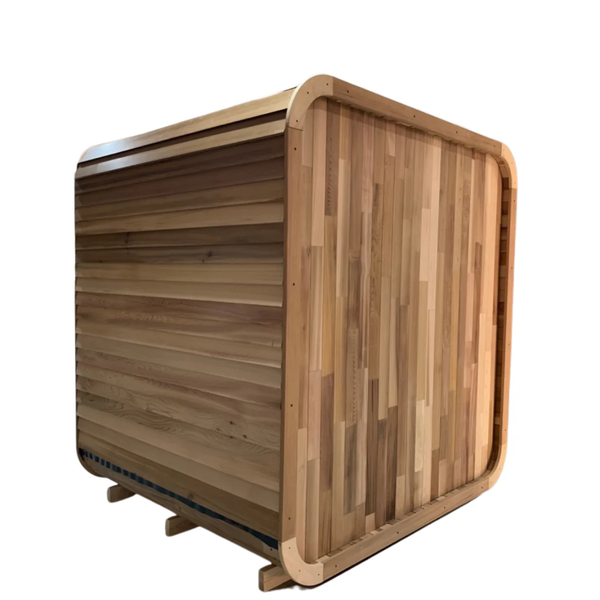 VERVE Clarity Outdoor Steam Sauna - Cedar