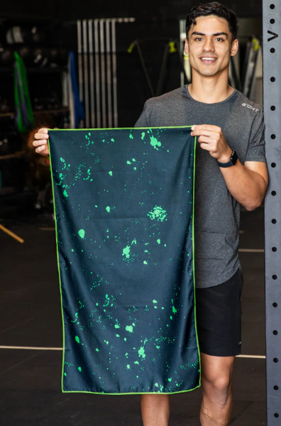 Green Paint Splatter