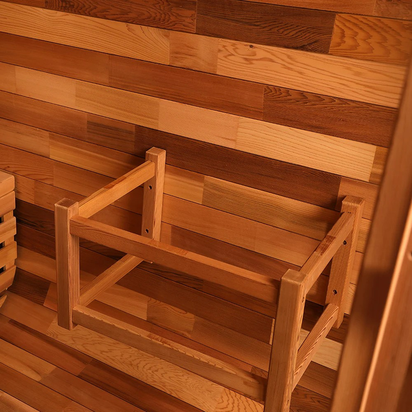 VERVE Clarity Outdoor Steam Sauna - Cedar