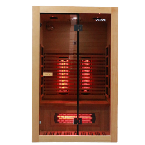 VERVE Vitality 2 Person Full Spectrum Infrared Sauna - Bowern