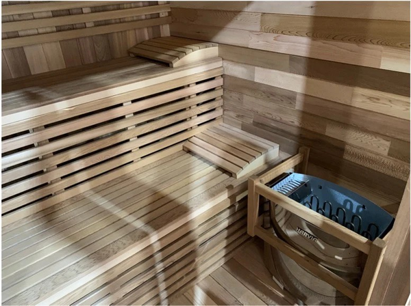 VERVE Clarity Outdoor Steam Sauna - Cedar