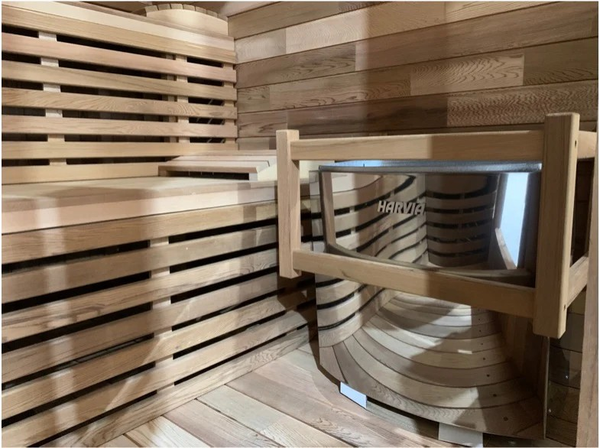 VERVE Clarity Outdoor Steam Sauna - Cedar